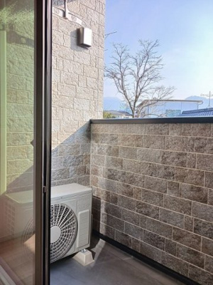 【バルコニー】 | ルーベル北方Ⅴ | 落ち着いた時間を過ごせるバルコニーです