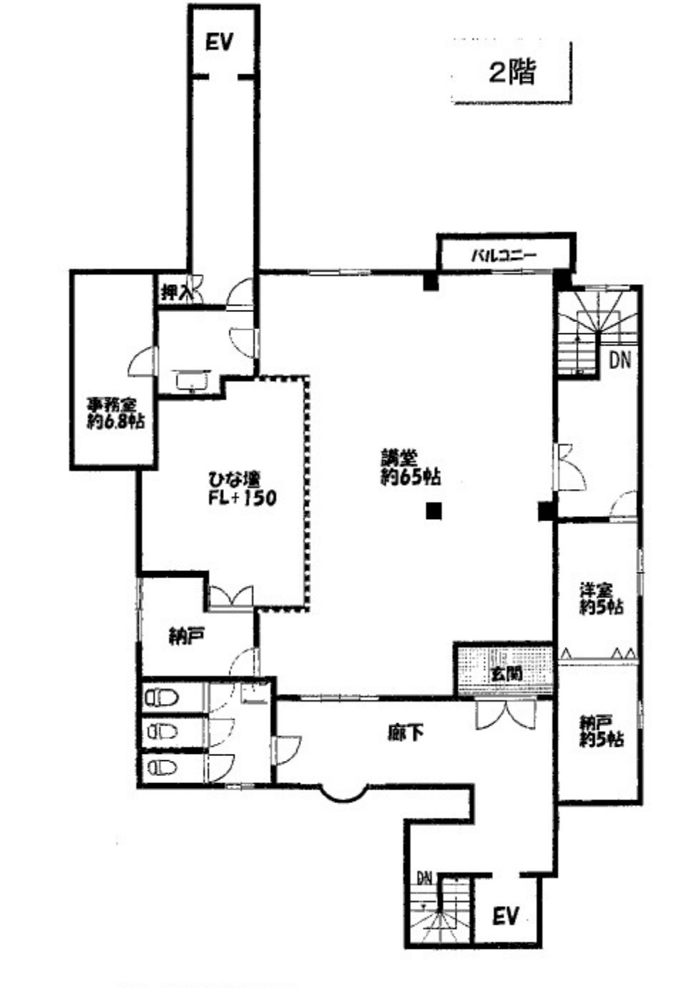 【四条畷市1棟　寮・福祉施設等】の間取り