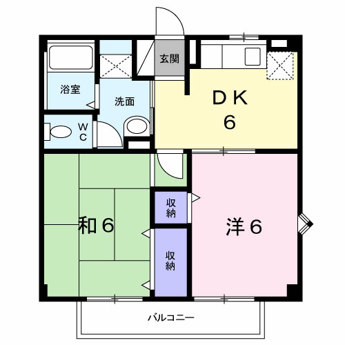 エルセトル佐方の間取り|間取図
