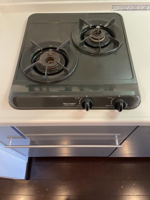 ドゥーエ大森のキッチン|2くちガスコンロです