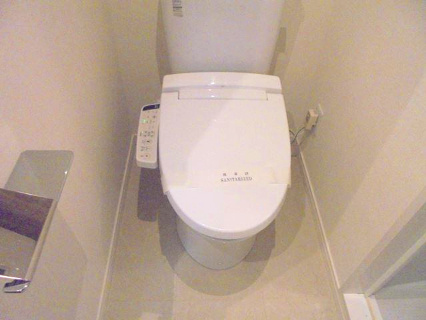 ガリシア御殿山のトイレ|シンプルで使いやすいトイレです