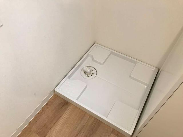 ドゥ・プリュムの設備|室内洗濯機置場あり。生活感を抑えつつ家事がしやすいです。