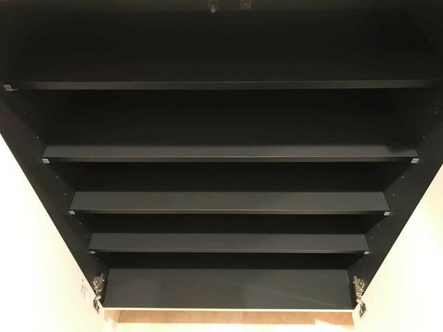 ドゥ・プリュムの収納|上部収納もあり空間を有効活用。すっきり暮らせる工夫がされています。