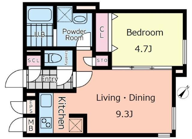 ＰＡＳＥＯ渋谷幡ヶ谷の洋室|きれいな洋室です
