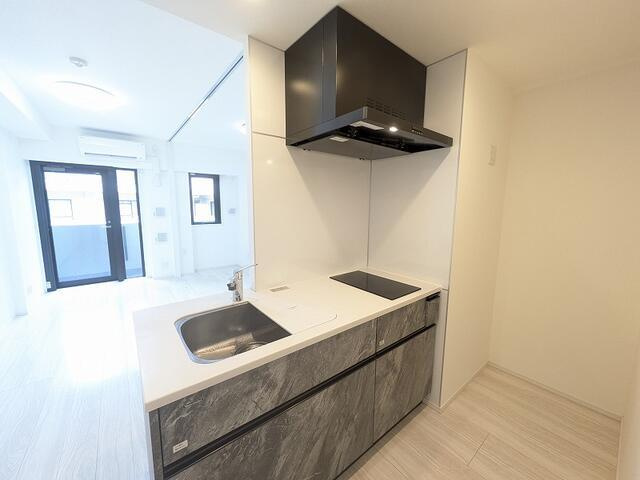 パレステージ鷺宮のキッチン|使い勝手の良いシステムキッチン採用 