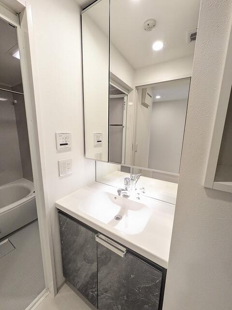 パレステージ鷺宮の独立洗面台|身支度がはかどる独立洗面台付き