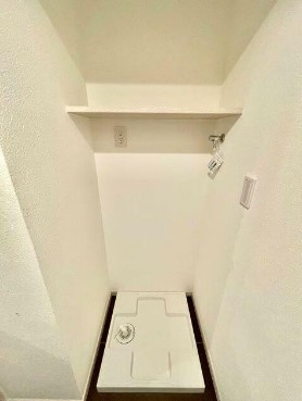 【設備】 | レジディア笹塚 | 室内洗濯機置き場。