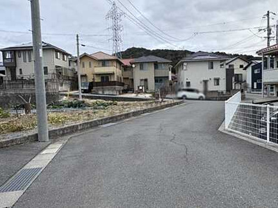 【前面道路含む現地写真】 | 東広島市西条町寺家