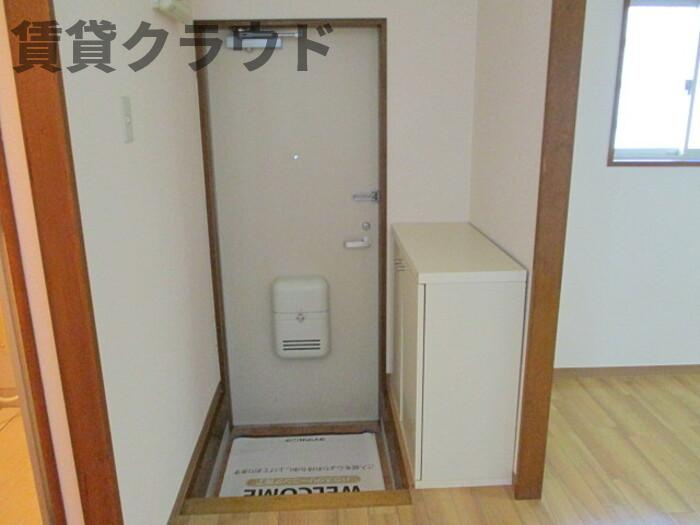 ファーストグリーン　Ａの玄関|ゆったりとした玄関です