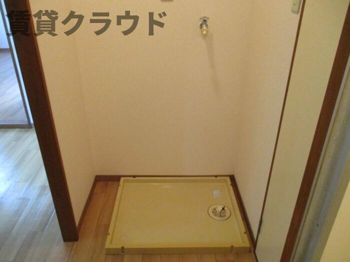 ファーストグリーン　Ａの洗面所|洗濯機置場