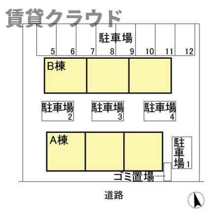ファーストグリーン　Ａの区画図