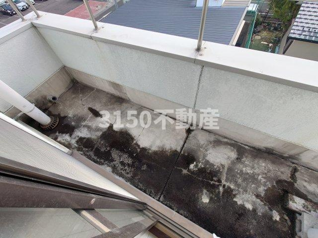 ハイムエクセルIIのバルコニー