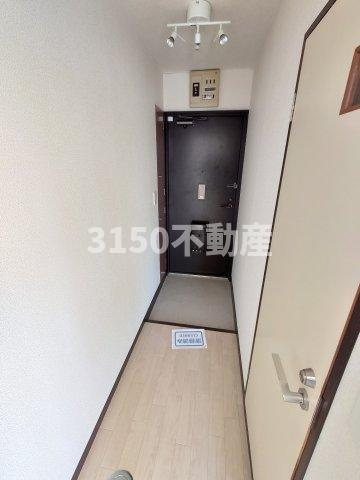 ハイムエクセルIIの玄関