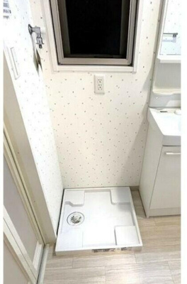 【設備】 | プリエール井荻 | 室内洗濯機置き場。