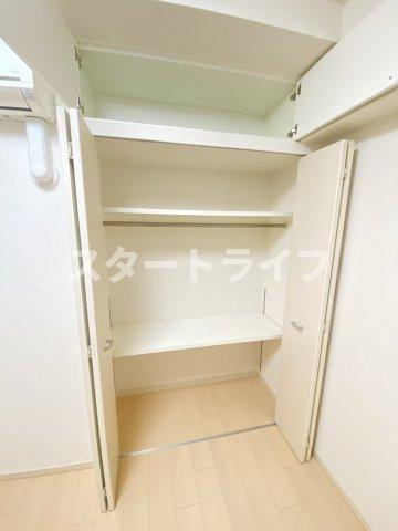 大阪市東淀川区東中島２丁目の賃貸マンションの収納