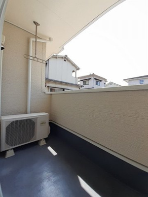 【バルコニー】 | ボヌールプラスＡ | 落ち着いた時間を過ごせるバルコニーです