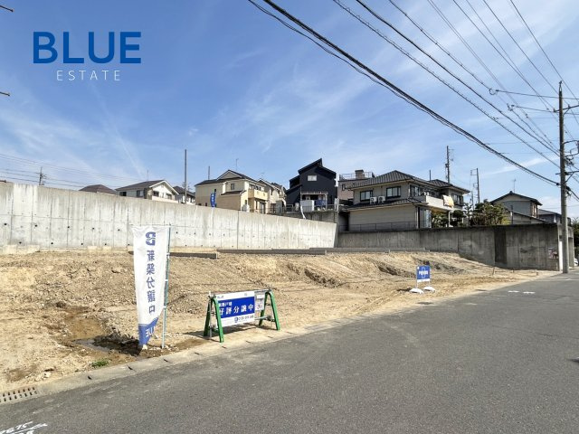 【長久手市仲田 全5棟 C区画】建築条件付き土地/セミオーダー住宅の前面道路含む現地写真|現地写真（2026.03）撮影　現況：更地