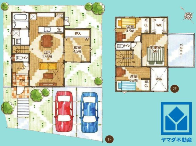 大津市瀬田３丁目　4期　4号地の間取り