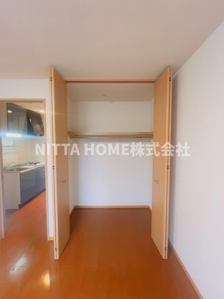 ＲＩＯ ＡＯＮＯⅠ号館 の収納|大きなクローゼットが付いています！