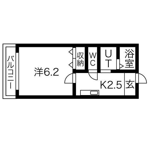 みおつくし都島の間取り