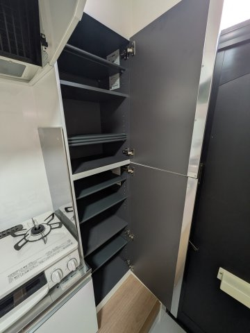 フラットさつきの収納