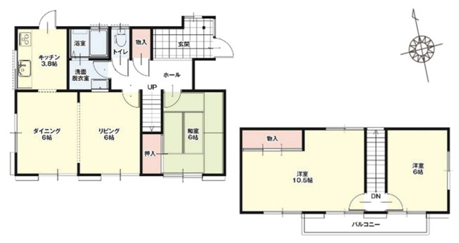 【間取り】 | KEM行田市棚田町1期　中古戸建