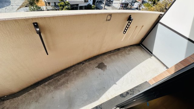 パセオ桜川のバルコニー