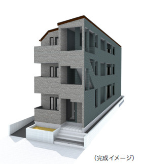 【外観パース】 | Crecia常盤平Ⅱ