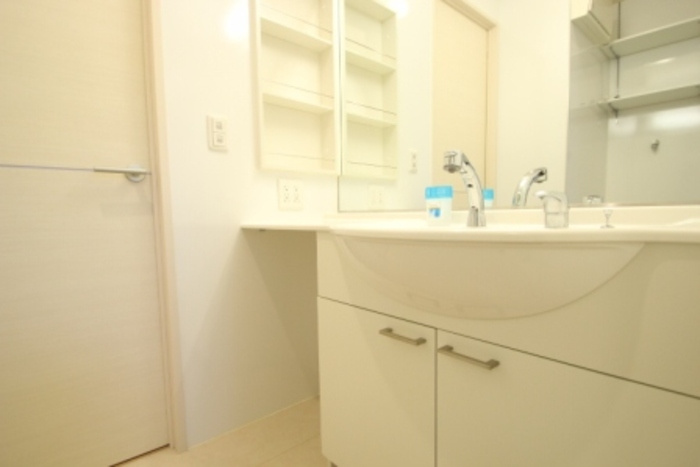 サリジエC棟の独立洗面台