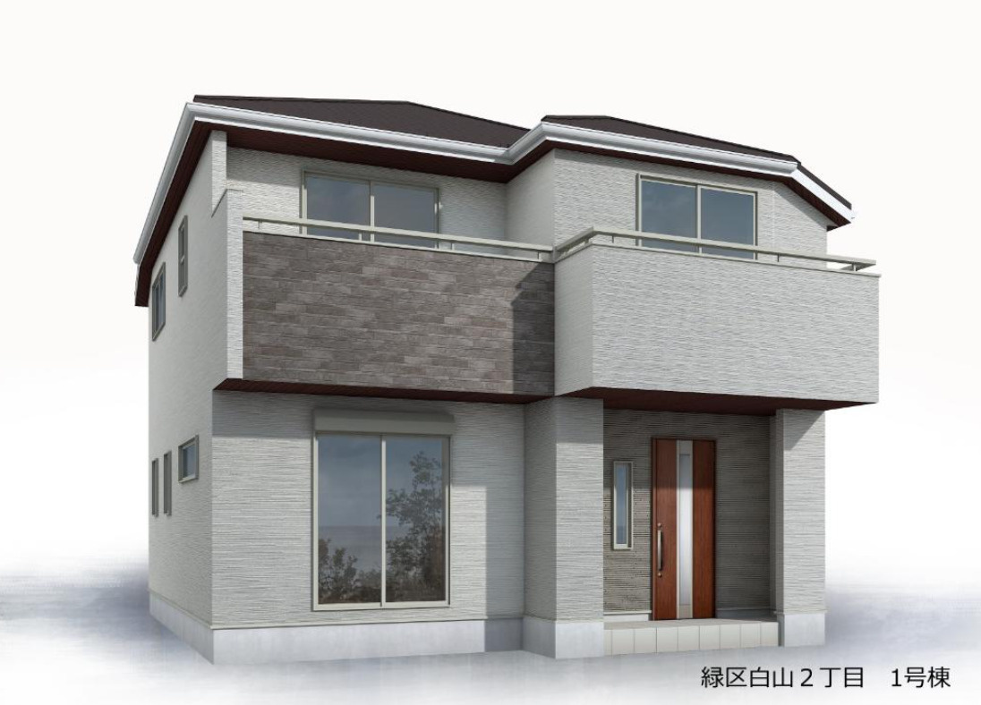 横浜市緑区白山2丁目 新築戸建て【仲介手数料無料】カースペース3台