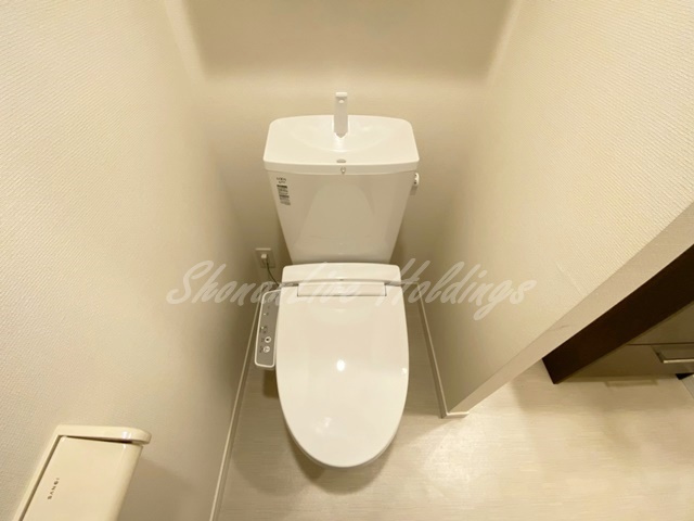 藤沢市円行のアパートのトイレ|温水洗浄便座付き♪