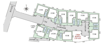 【区画図】 | 新座市石神11期　全11棟　7号棟 | 新座市石神11期　全11棟　7号棟