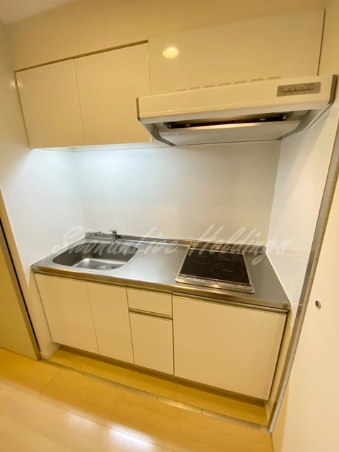 リブリ・オアシス湘南台のキッチン|IH二口コンロ付きキッチン♪