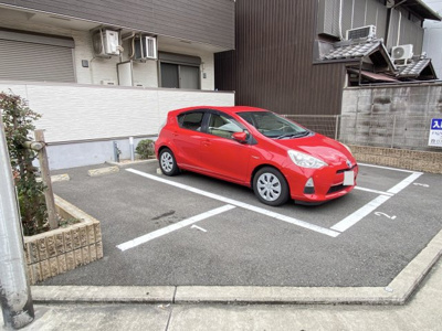 【駐車場】 | フジパレス浜寺石津Ⅱ番館 | 駐車場があるので、車を買う予定の方も安心です