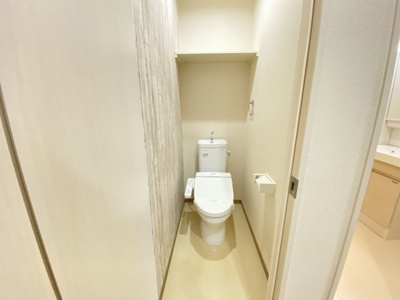 【トイレ】 | フジパレス浜寺石津Ⅱ番館 | ゆったりとした空間のトイレです