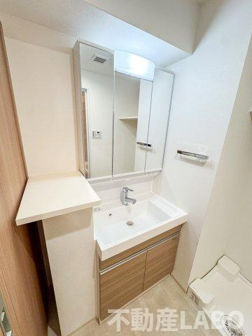 ブループラス針中野	の洗面所