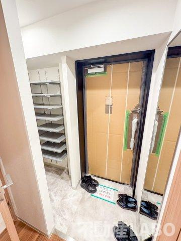 ブループラス針中野	の玄関