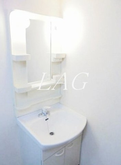 【洗面所】 | りつのスマイルビル | 独立洗面台です。