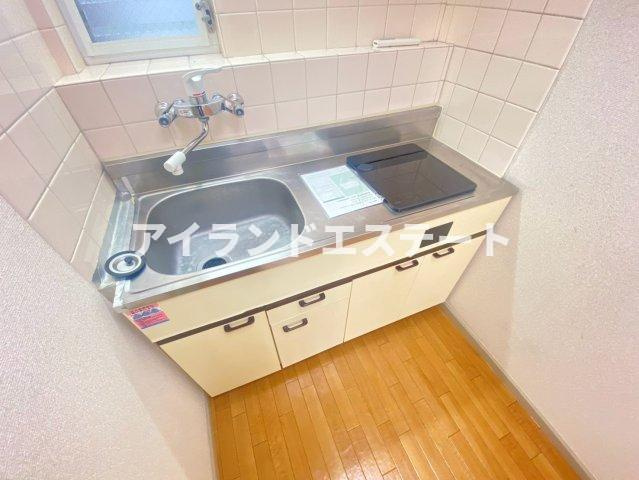 コスモハイツ後藤　女性限定　2面採光　学生おすすめ　のキッチン|※別号室参考写真