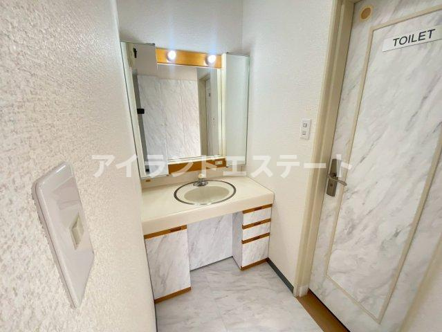 パインヒルガーデン　防音室付き　楽器相談可　オートロックの独立洗面台