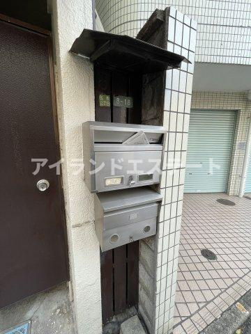 坂西荘　敷金0　礼金0　角部屋のその他共用部分