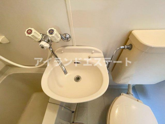 シャンデール　角部屋　最上階　学生おすすめ　の洗面所|※別号室参考写真