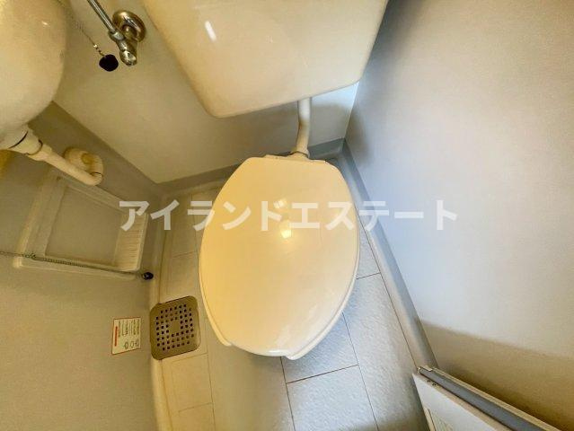 シャンデール　角部屋　最上階　学生おすすめ　のトイレ|※別号室参考写真