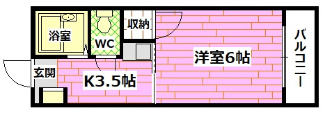 ソアール矢野の間取り