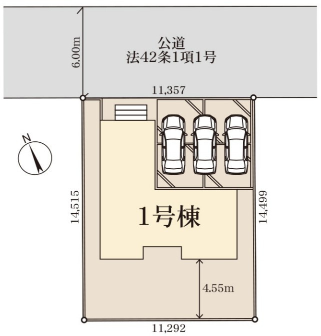 Livele Garden.S　深谷岡里第3の区画図|図面と現況が異なる場合、現況を優先とします。