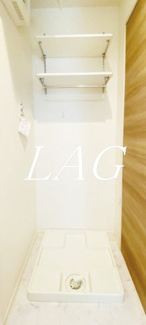 【設備】 | グランディール | 室内洗濯機置き場です。