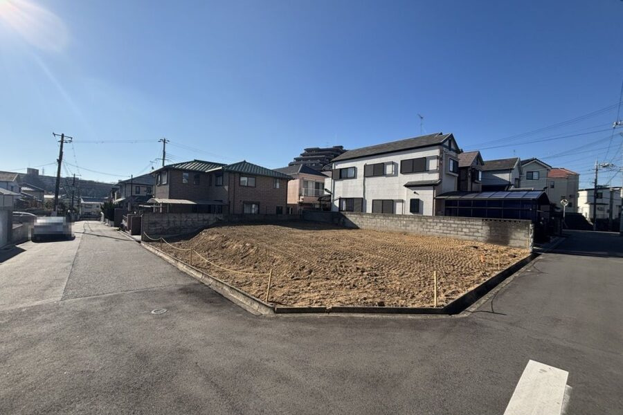 垂水区小束山本町　売り土地の外観