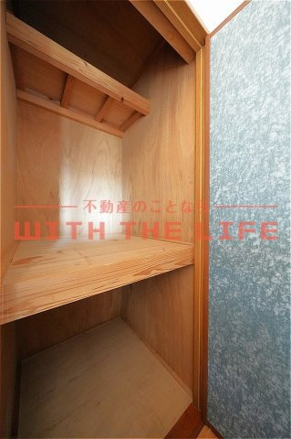 ハーモニーハイツ【キャッシュバック対象物件】の収納|専用の収納スペースです