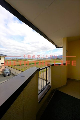 ハーモニーハイツ【キャッシュバック対象物件】のバルコニー|バルコニーがあります