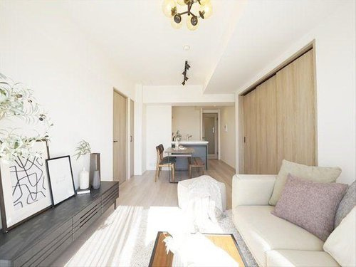 ファインビュー西宮の居間・リビング